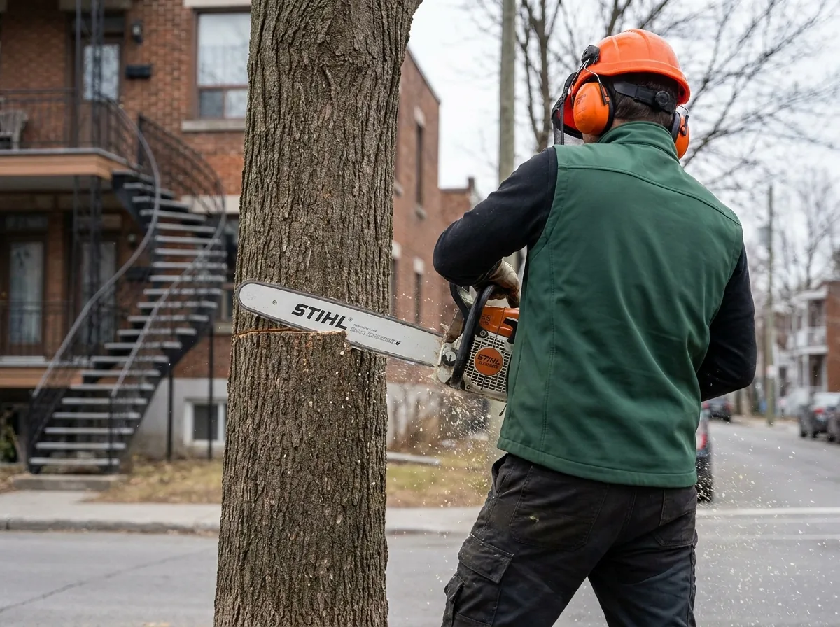 Abattage d'arbre Montréal