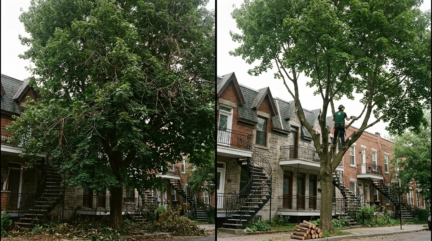 Émondage d'arbre · Montréal