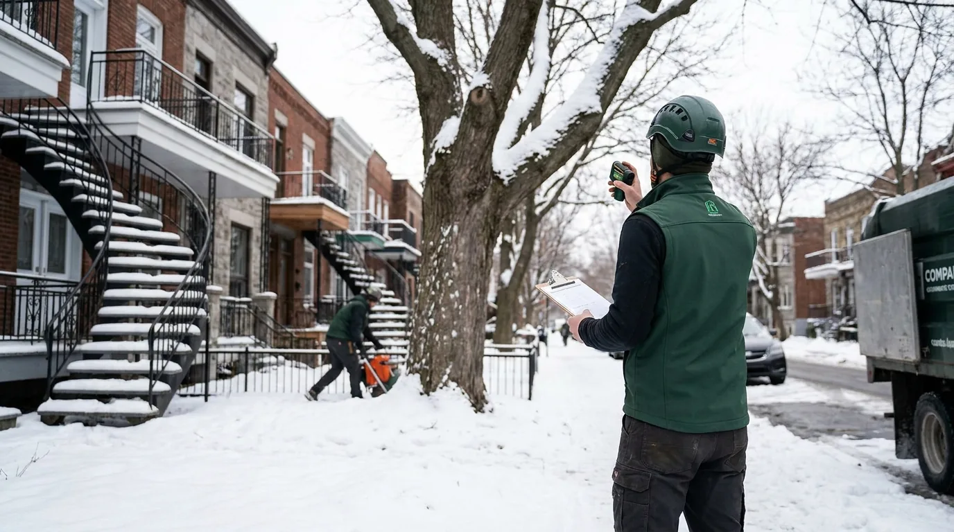 Prix d'un émondage au Québec : comment est établie une soumission (Montréal)